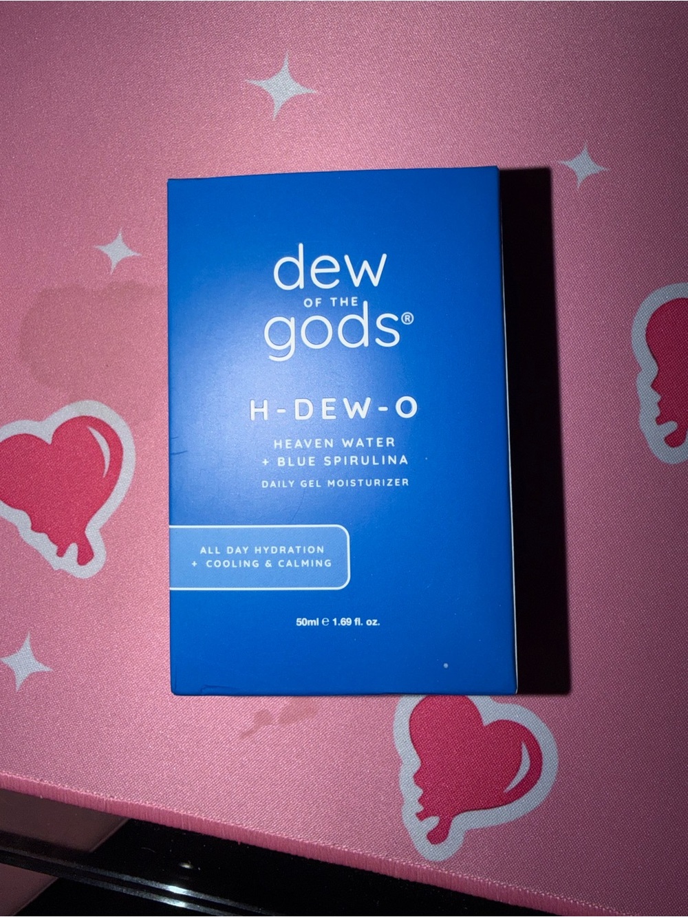 Dew of the Gods H-DEW-O Daily Gel Moisturizer — Blue Hydrating Gel